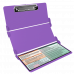 WhiteCoat Clipboard® Trifold - Lilac Physical Therapy Edition
